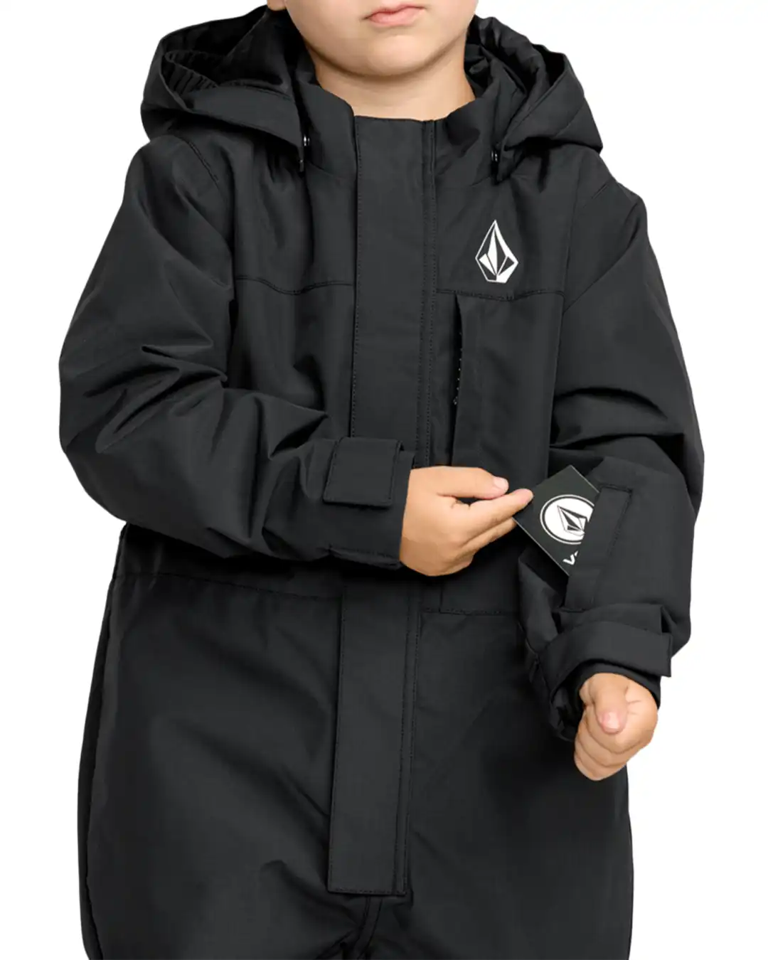 Little Flurry One Piece Kid's Winter Suit - Green - Image 7