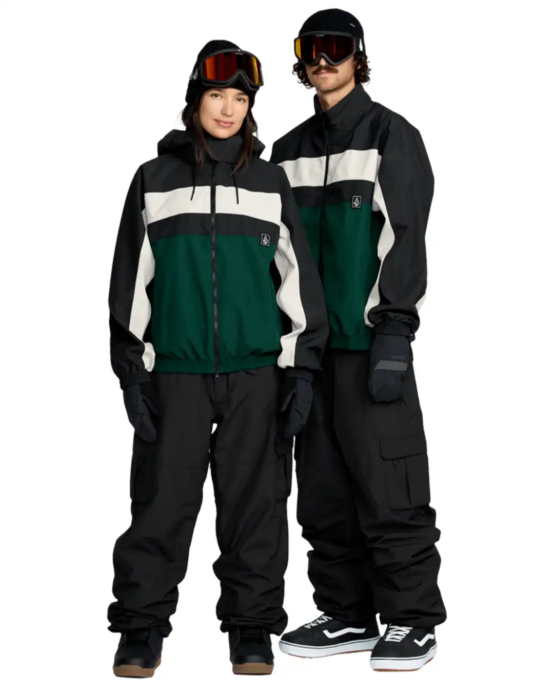 Dlm Winter Jacket - Black/Green - Image 2