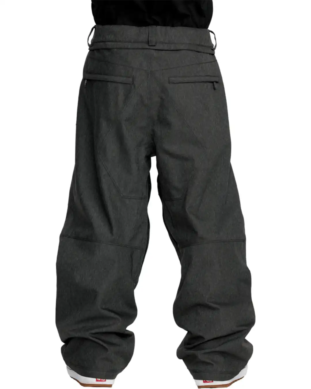 Snow Billow Snow Pants - Black Denim - Image 2