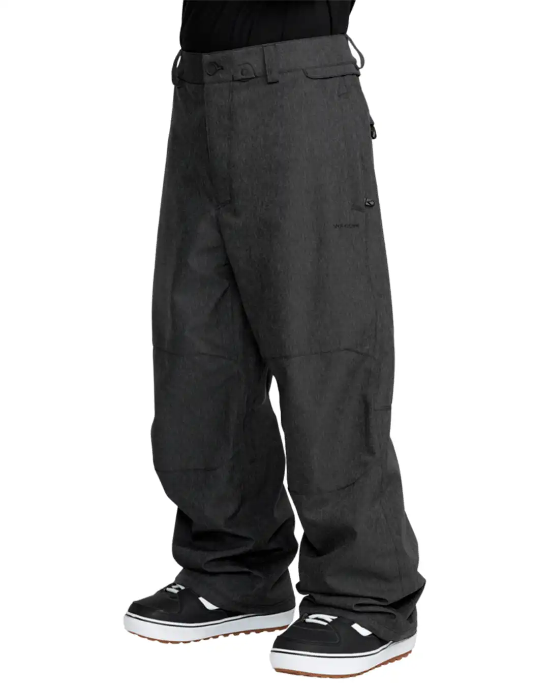 Snow Billow Snow Pants - Black Denim - Image 3