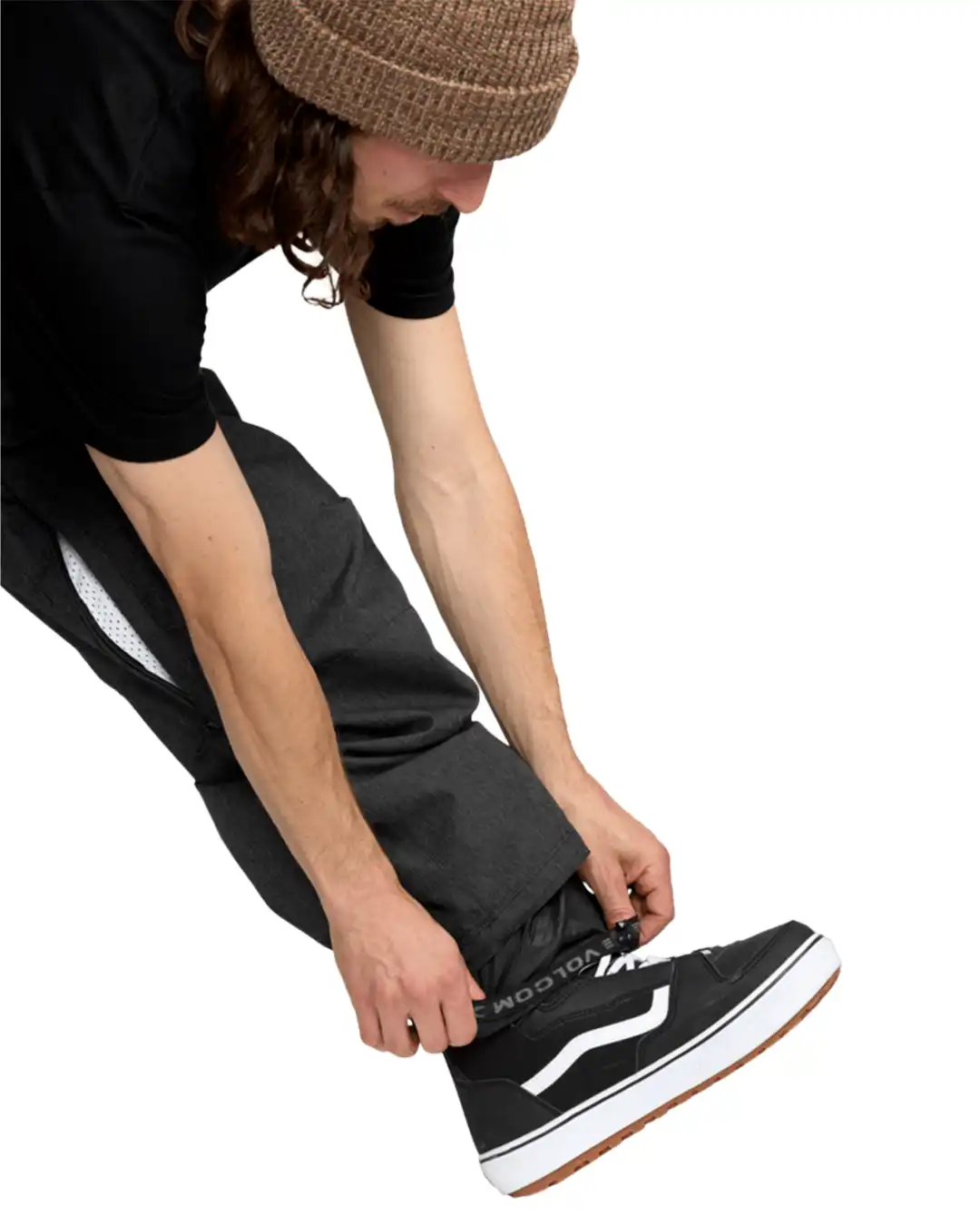 Snow Billow Snow Pants - Black Denim - Image 5