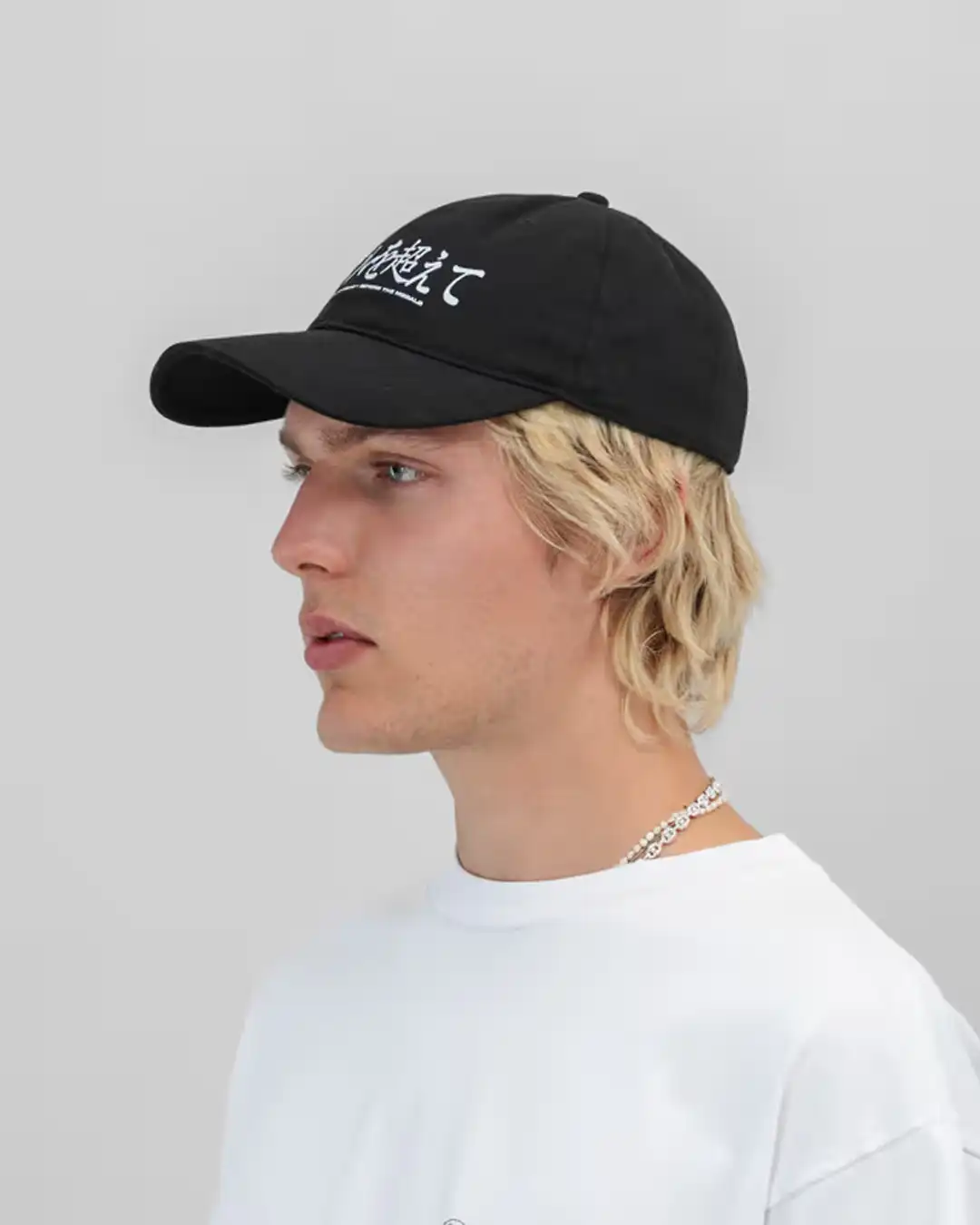 Unstructured Hat - Black - Image 2