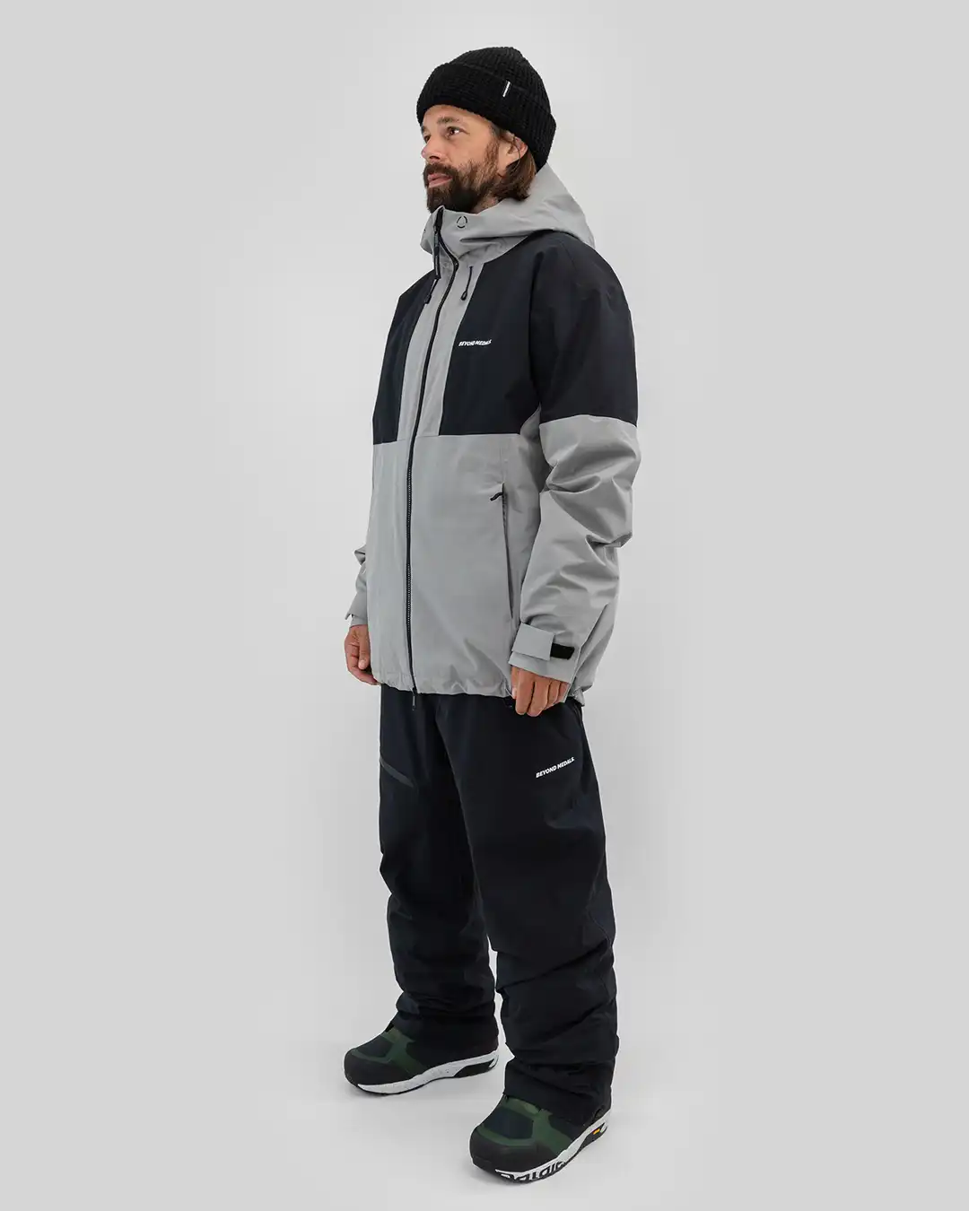 Fullzip 2L Winter Jacket - Grey - Image 5