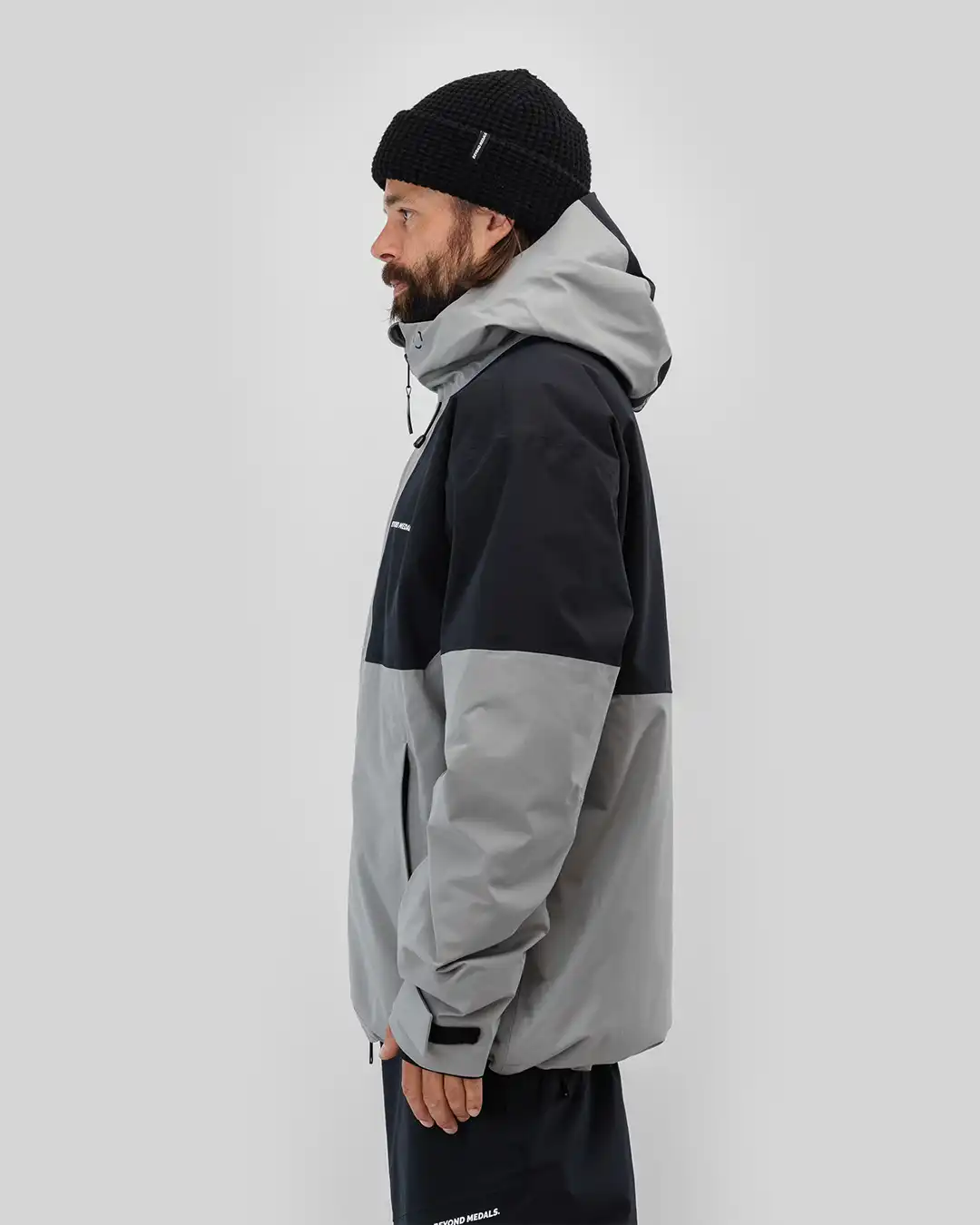 Fullzip 2L Winter Jacket - Grey - Image 6