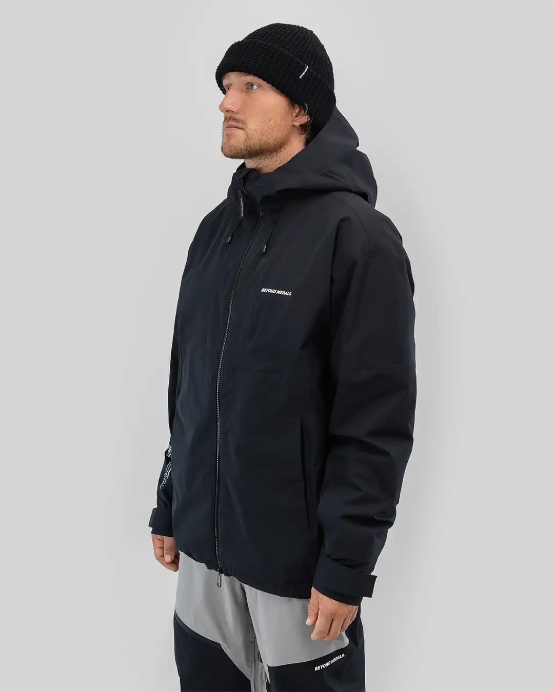Fullzip 2L Winter Jacket - Black - Image 2