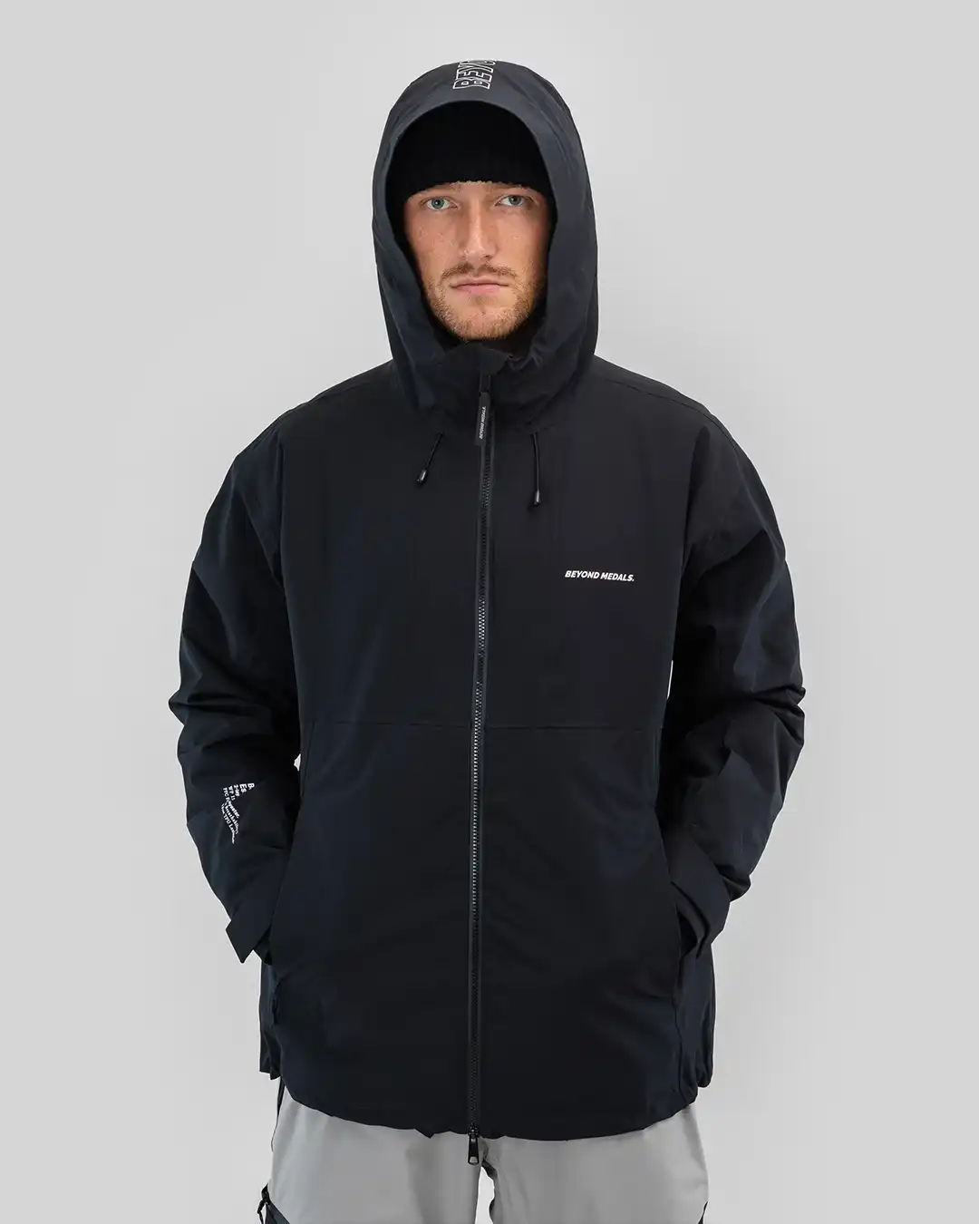 Fullzip 2L Winter Jacket - Black - Image 4