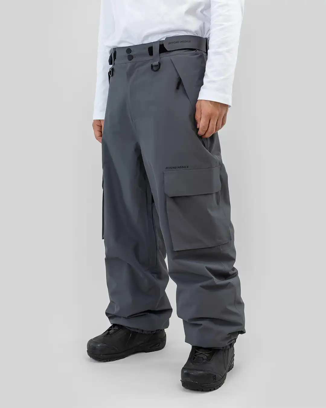 Cargo 2L Snow Pants - Antacite - Image 3