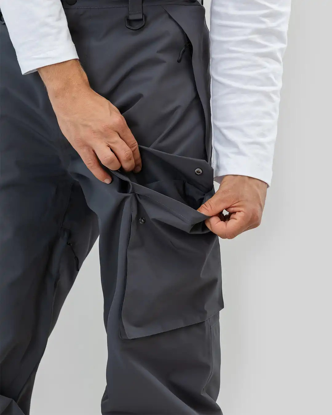 Cargo 2L Snow Pants - Antacite - Image 7