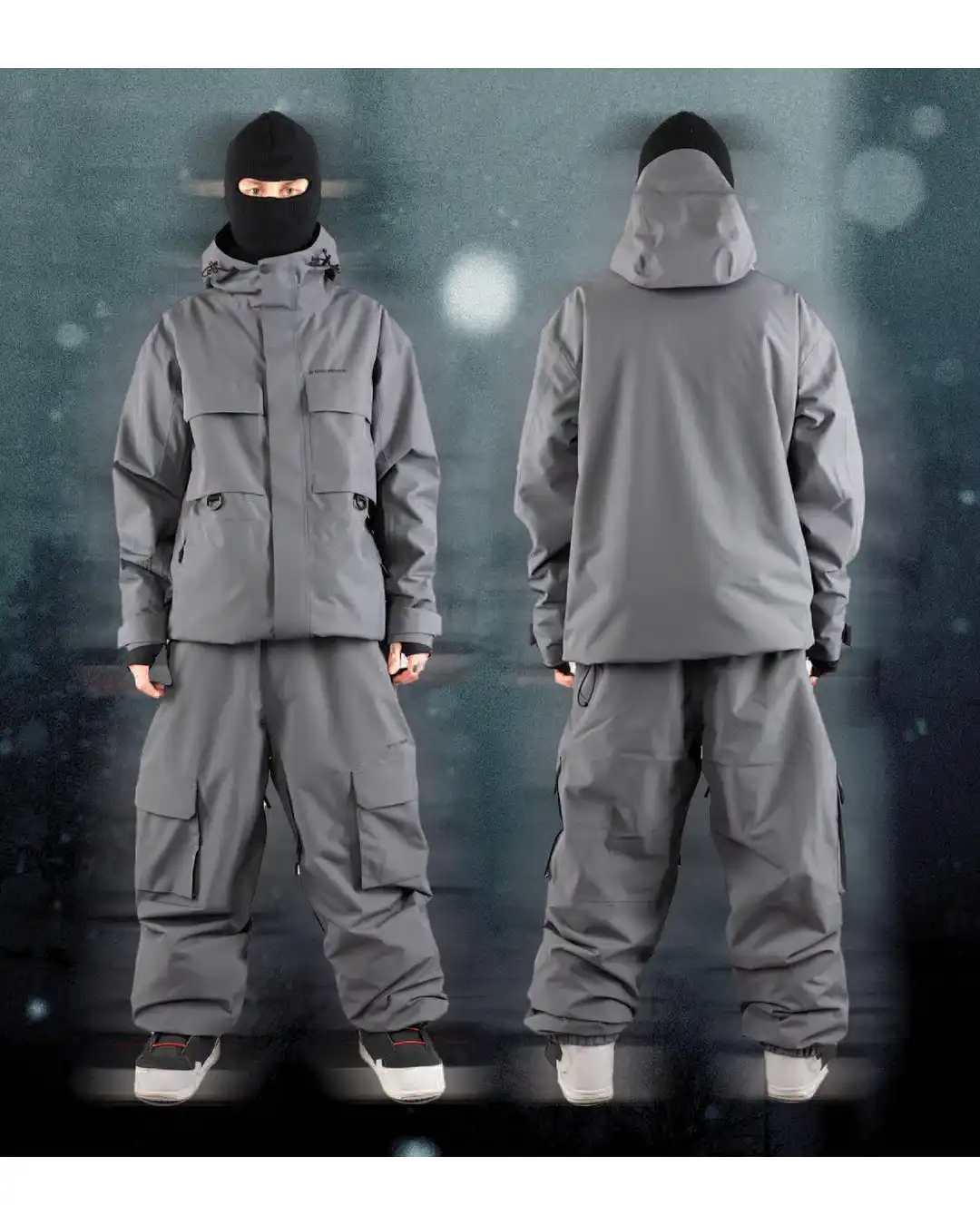 Cargo 2L Winter Jacket - Antacite - Image 2