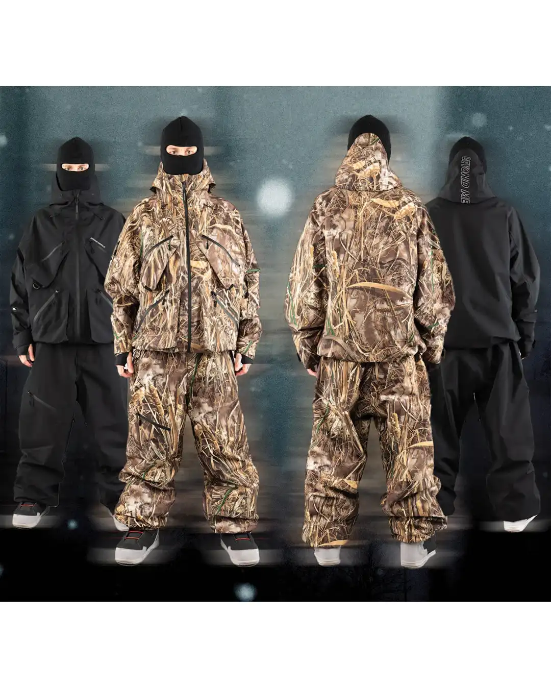 X 3L Winter Jacket - Black - Image 2