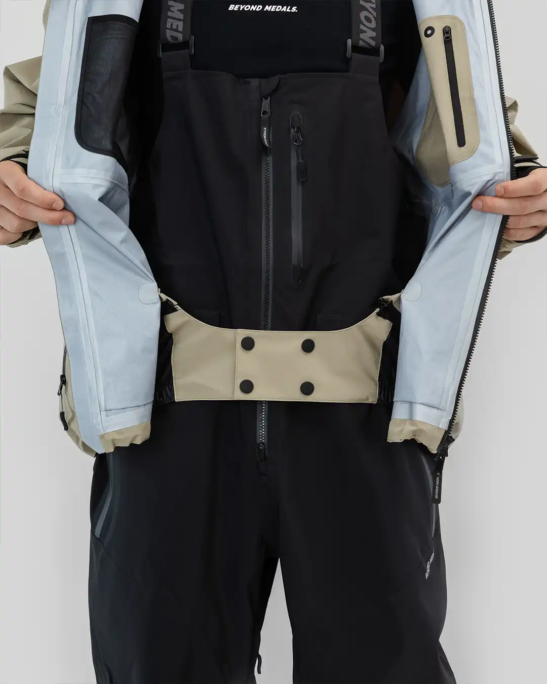 Pro Tech 3L Winter Jacket - Beige - Image 13