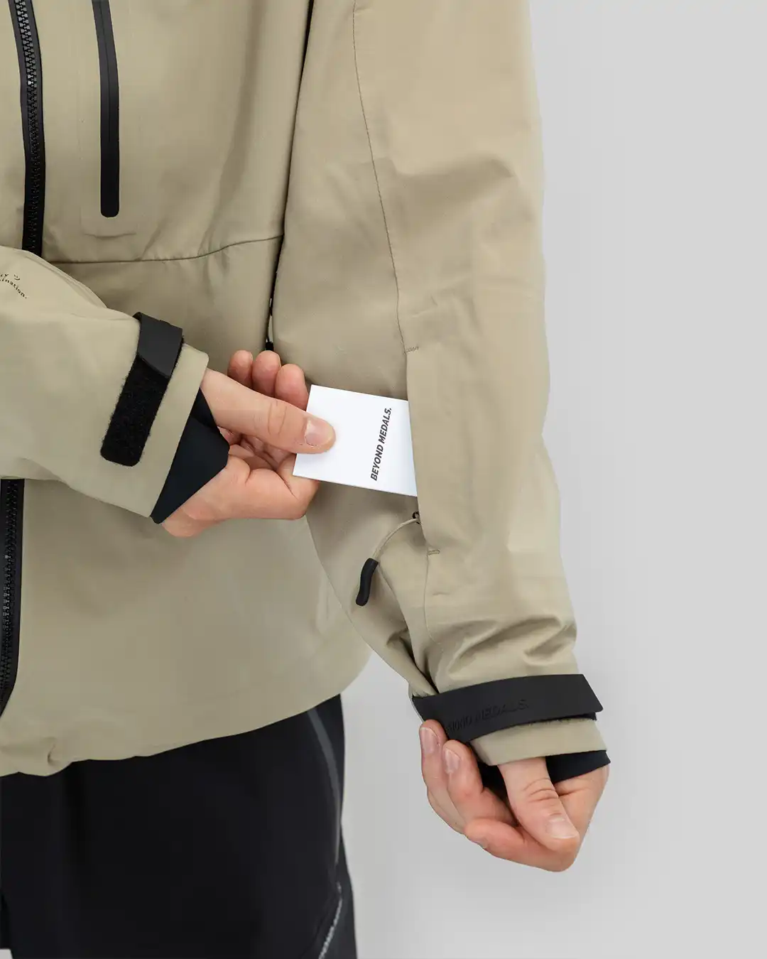 Pro Tech 3L Winter Jacket - Beige - Image 4