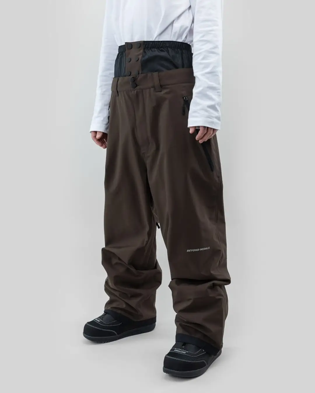 Omni 3L Snow Pants - Brown - Image 3