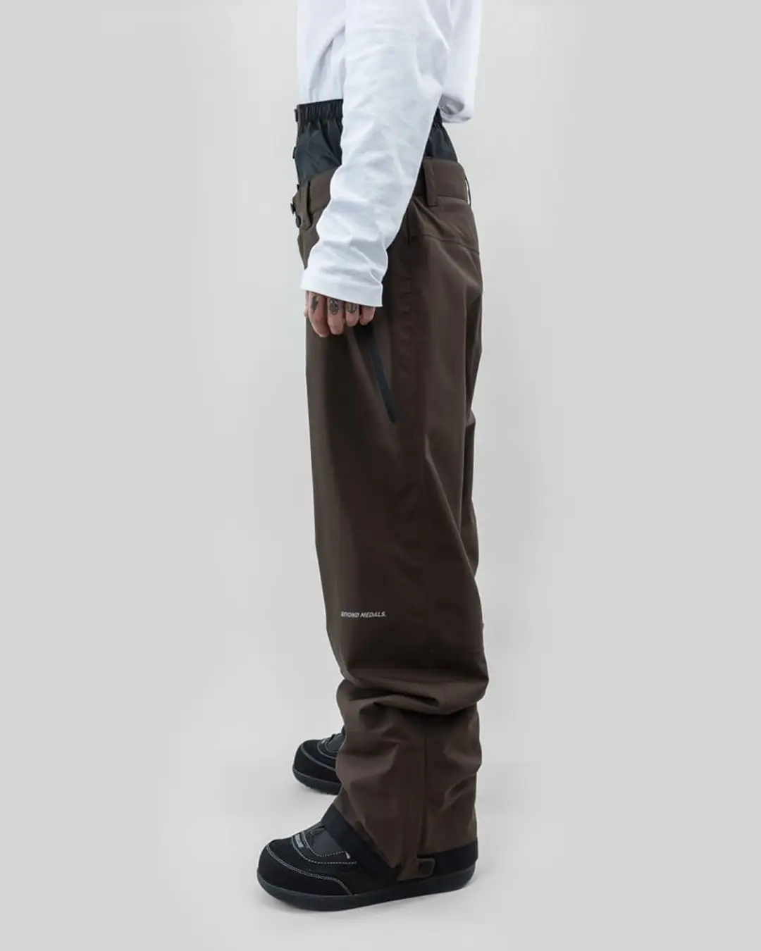 Omni 3L Snow Pants - Brown - Image 4