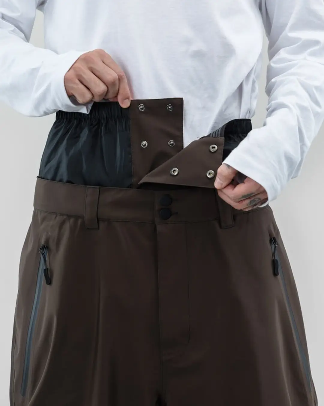 Omni 3L Snow Pants - Brown - Image 6