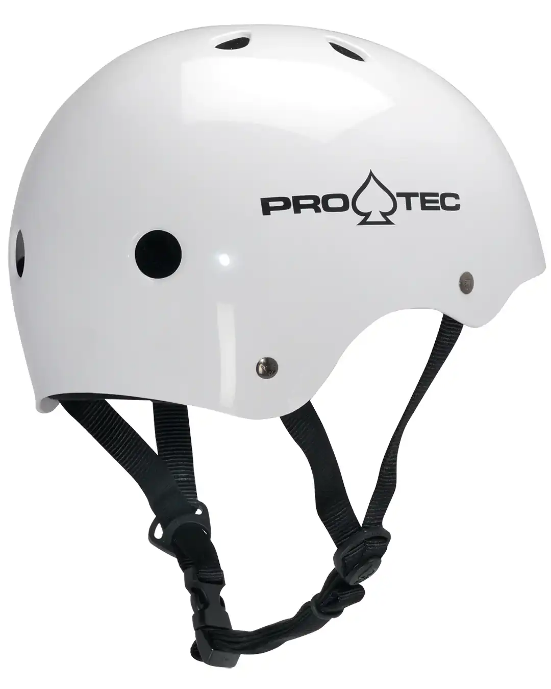 Classic Skate Helmet - Gloss White - Image 2