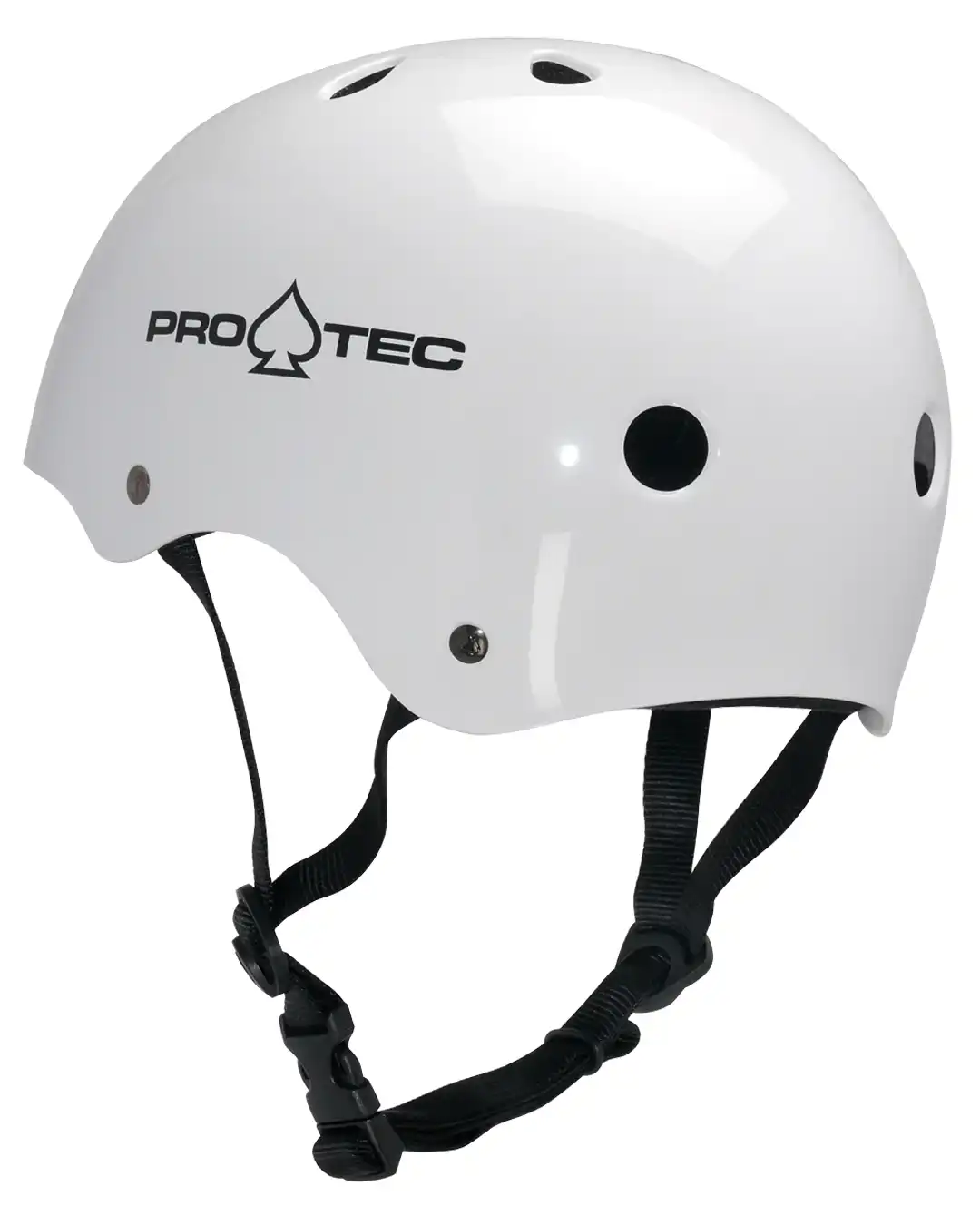 Classic Skate Helmet - Gloss White - Image 4