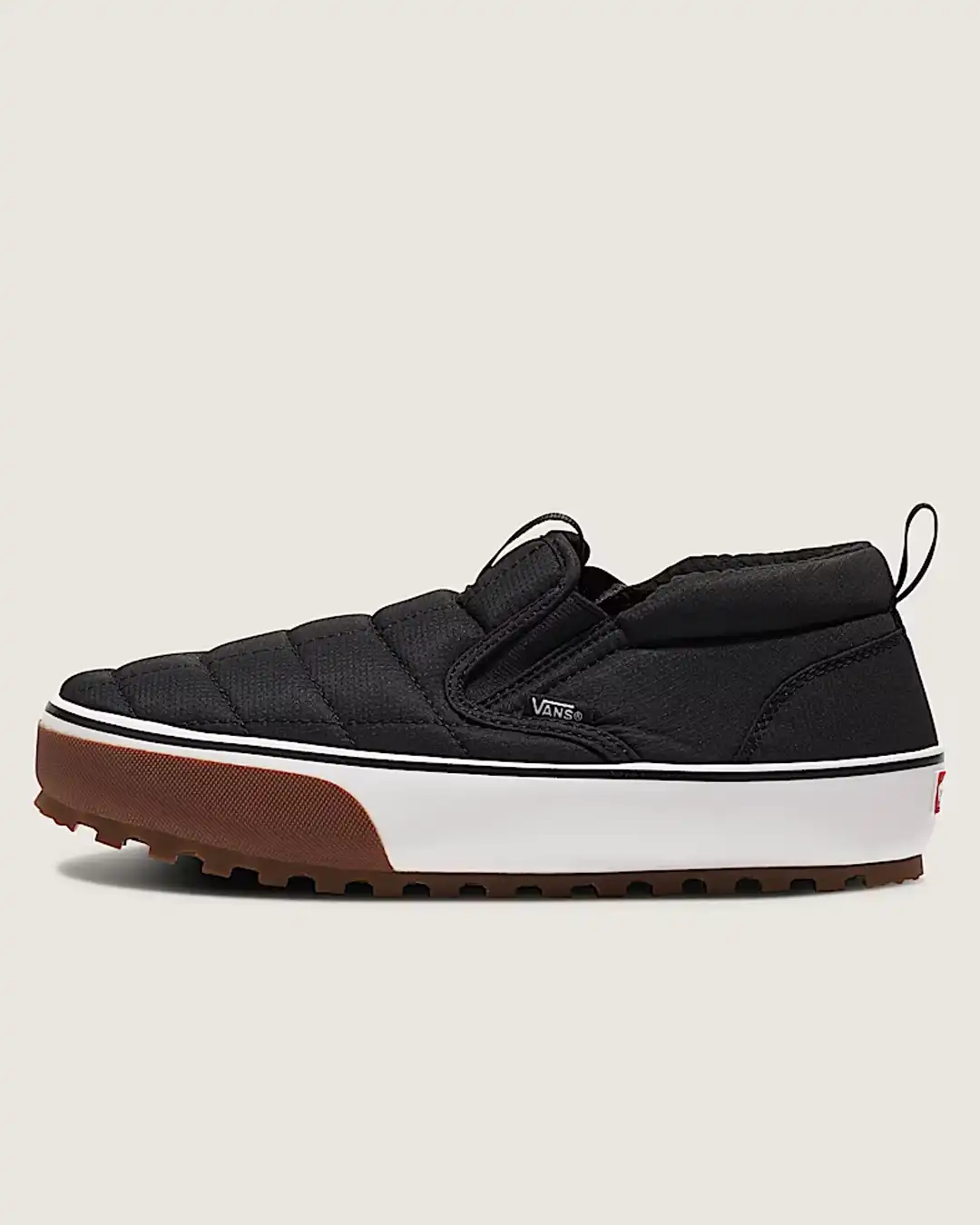 Mte Snow Lodge Slipper Mid Shoes - Quilted Black - Image 2