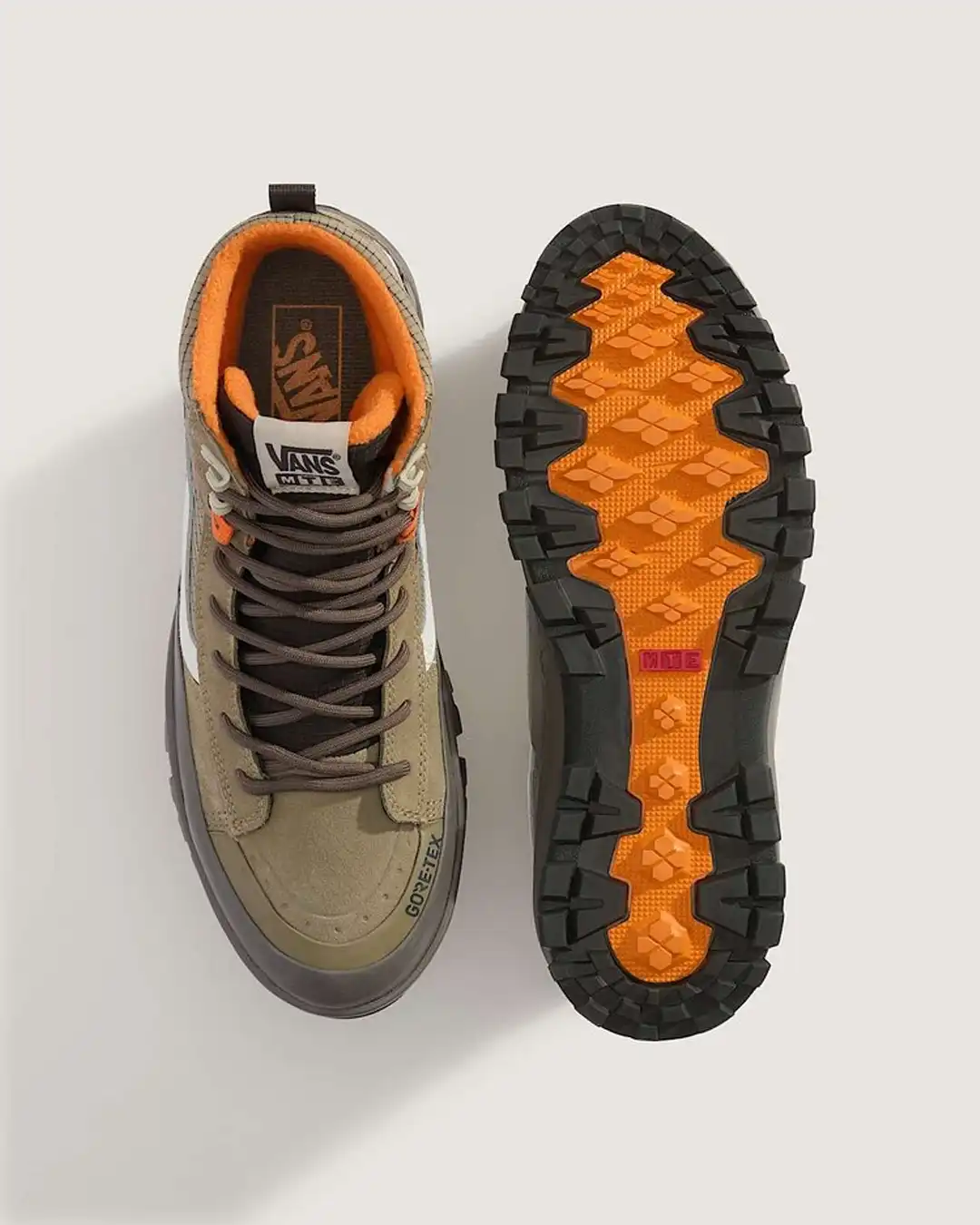 Mte Sk8-Hi Gore-Tex Insulated Shoes - Brown/Khaki - Image 3