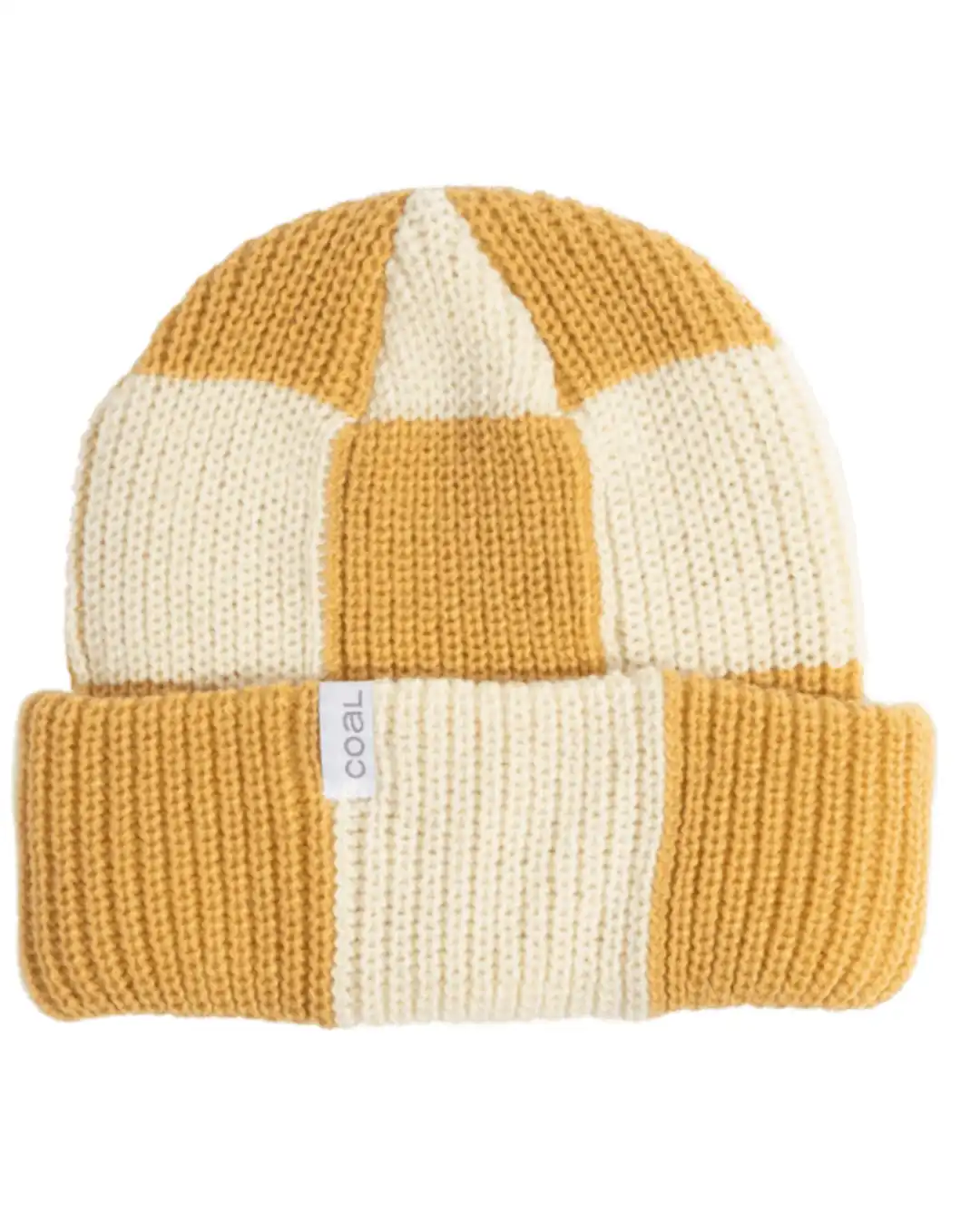 Frena Baggy Beanie - Khaki Check