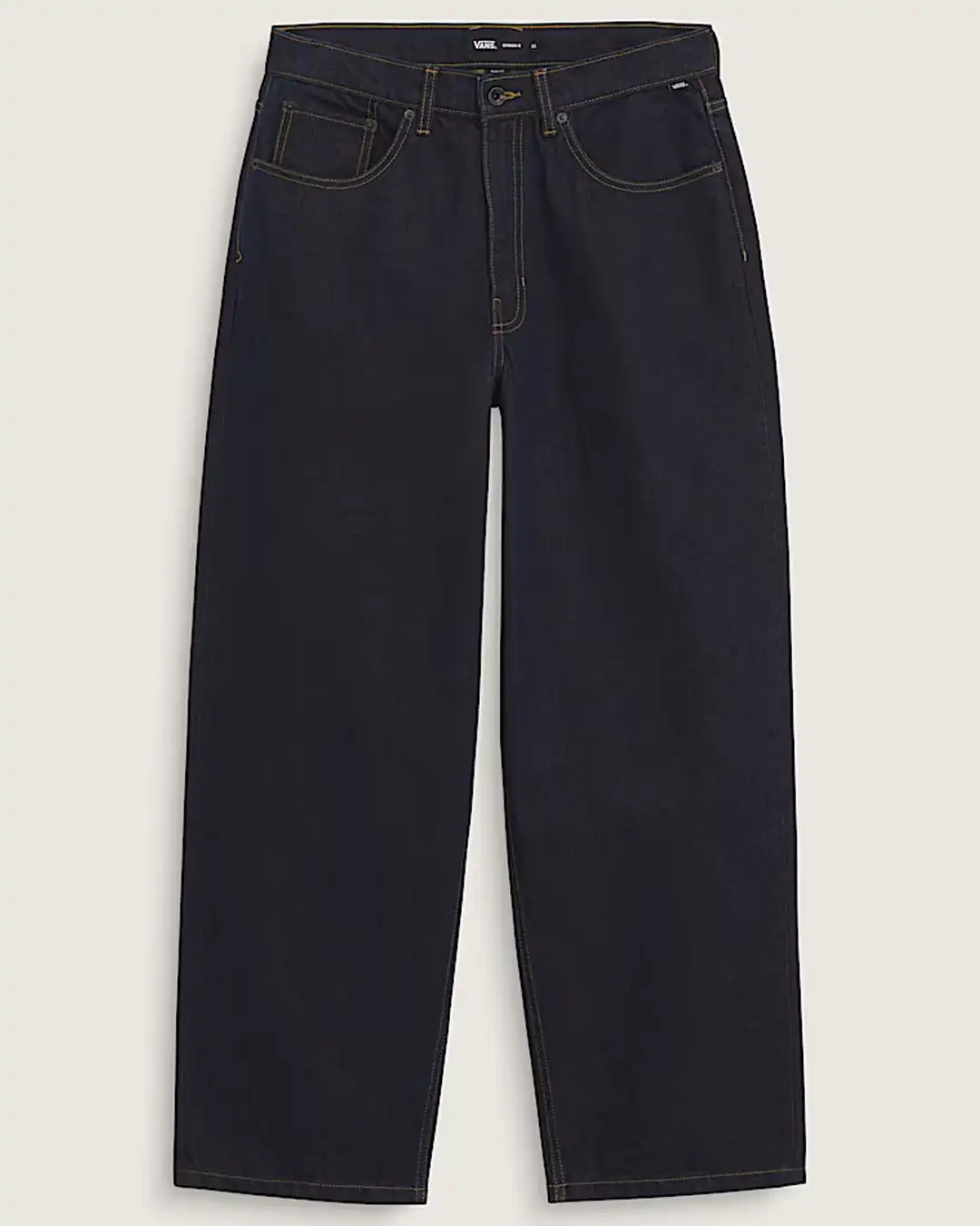 Check-5 Baggy Denim Jeans - Dark Rinse