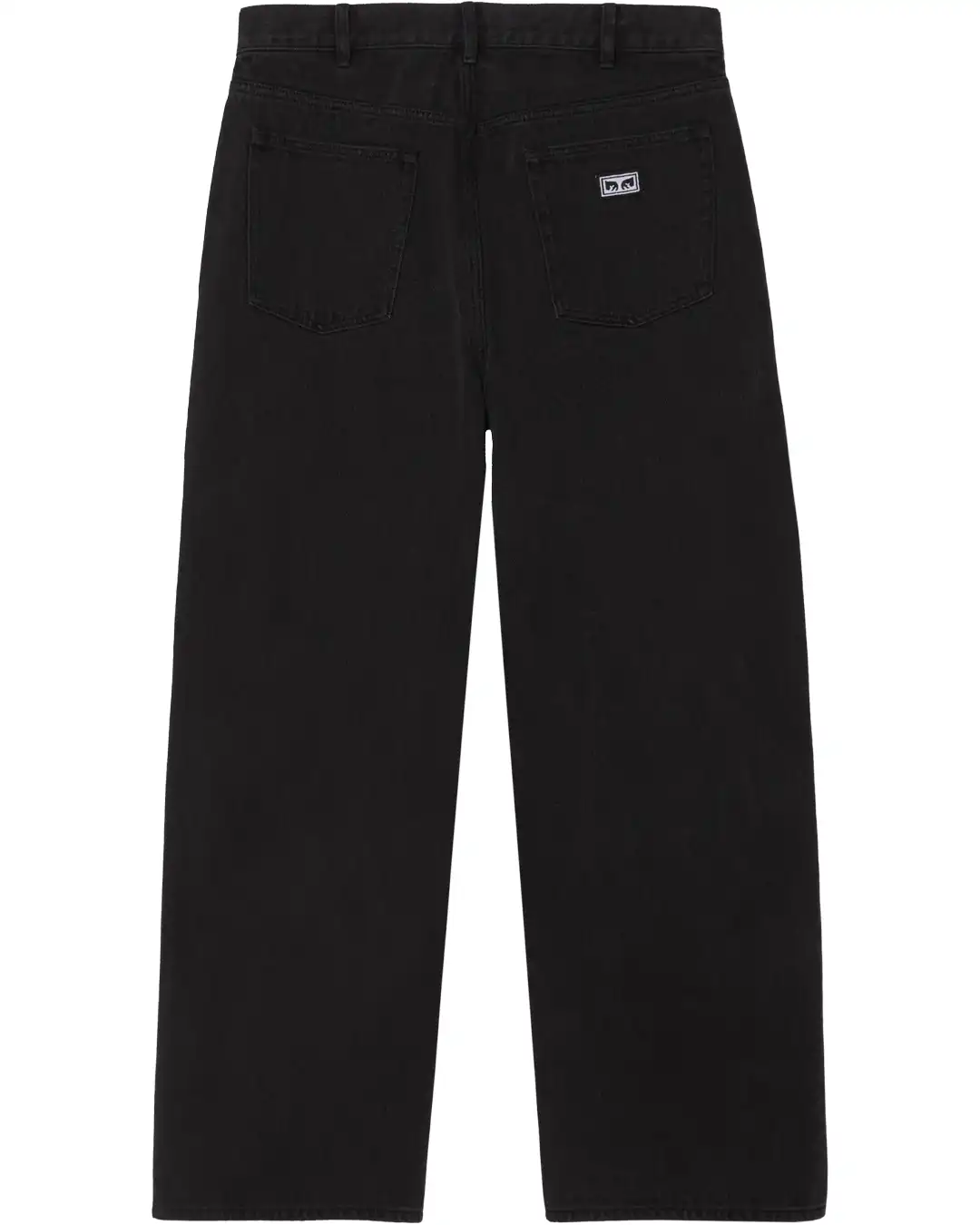 Bigwig Baggy Denim Jeans - Washed Black - Image 2