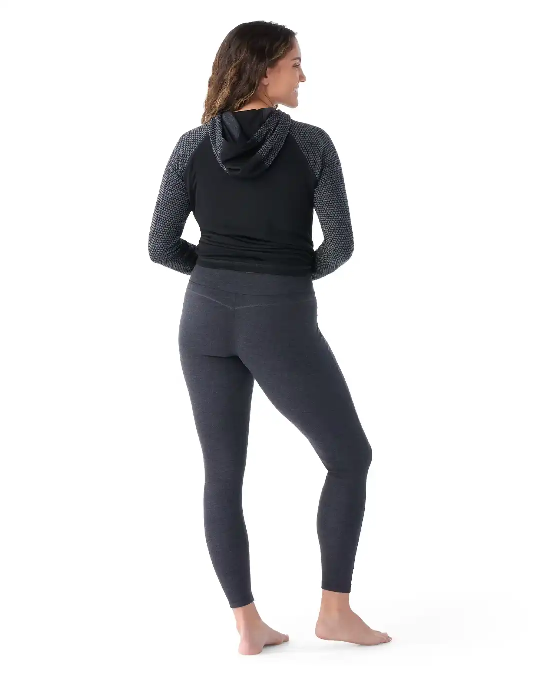 Women's Classic Thermal Merino Base Layer Bottom Boxed - Charcoal Heather - Image 3