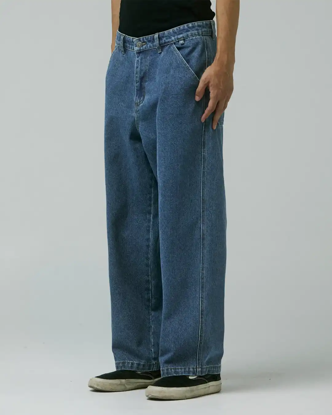 Reynolds Flatline Jeans - Dark Blue - Image 3