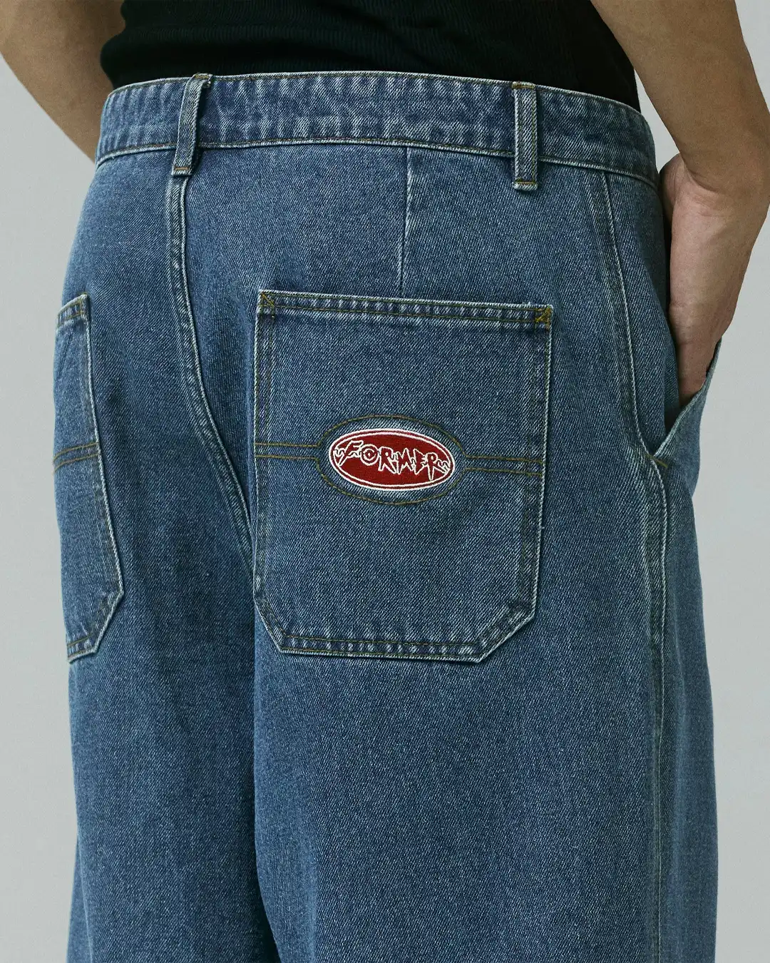 Reynolds Flatline Jeans - Dark Blue - Image 6
