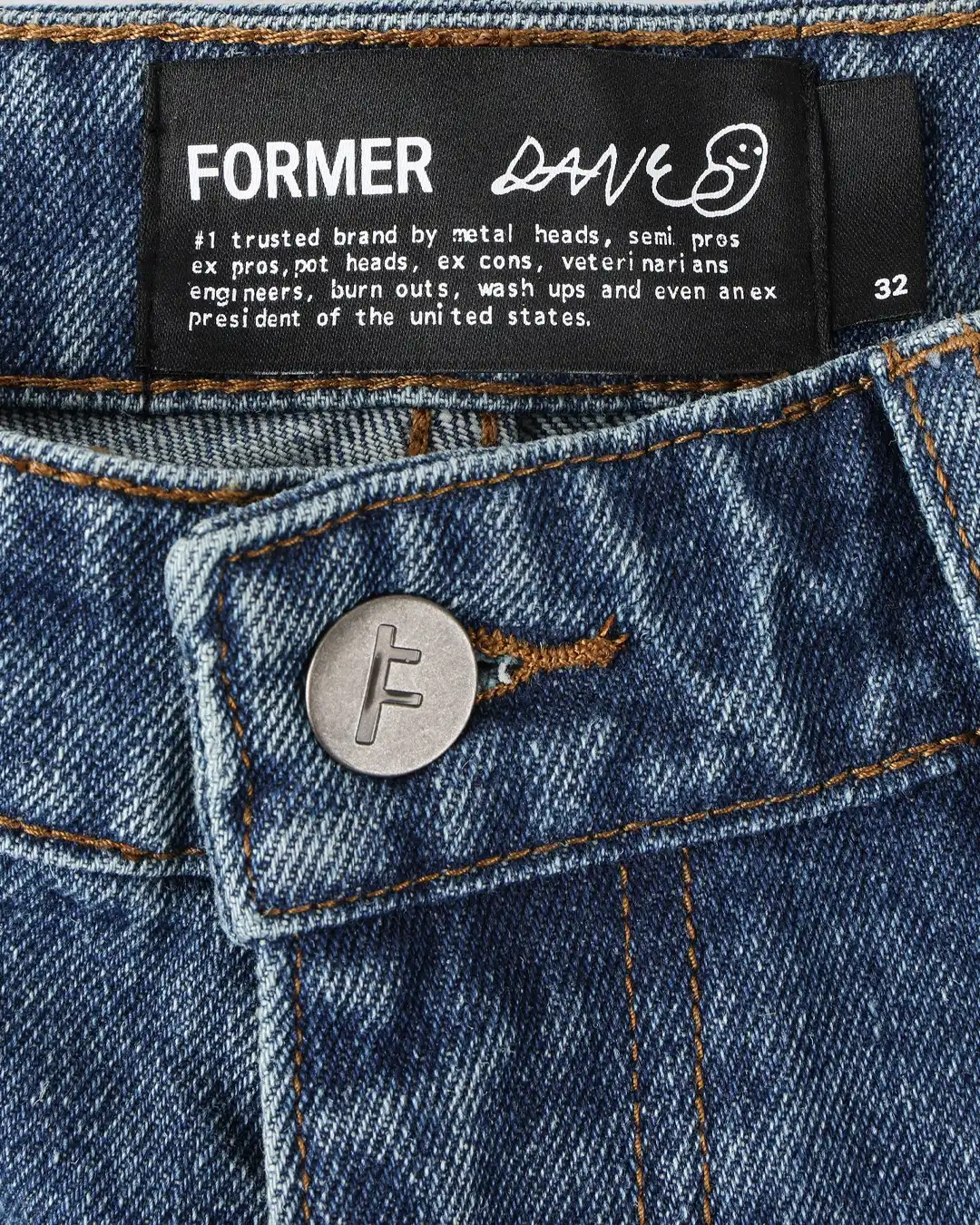 Reynolds Flatline Jeans - Dark Blue - Image 8