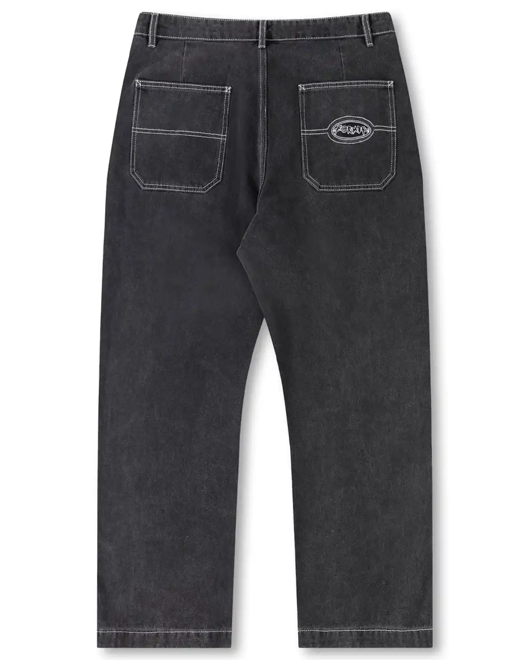 Reynolds Flatline Jeans - Washed Black - Image 2