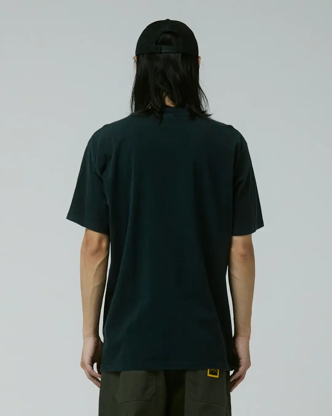 Flatline T-Shirt - Washed Black - Image 3