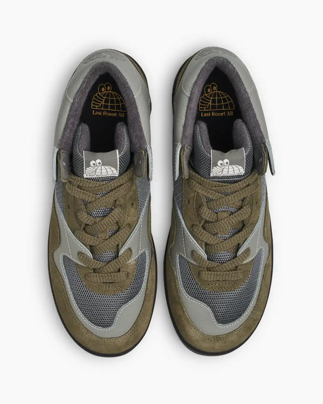 Cm002 Mid Shoes - Olive Grey/Black - Image 3