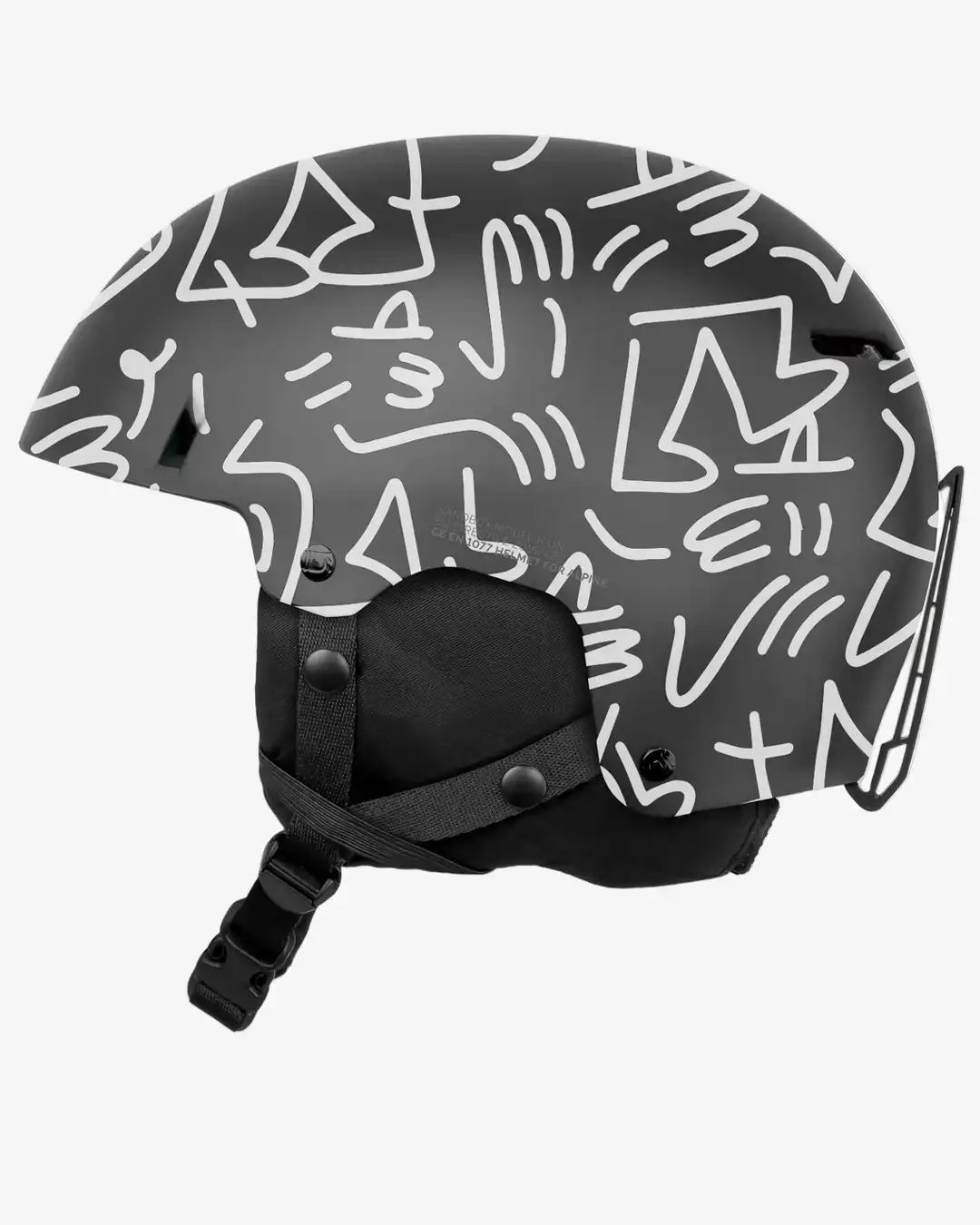 Icon Snow Lucas Beaufort Winter Helmet - Black - Image 2