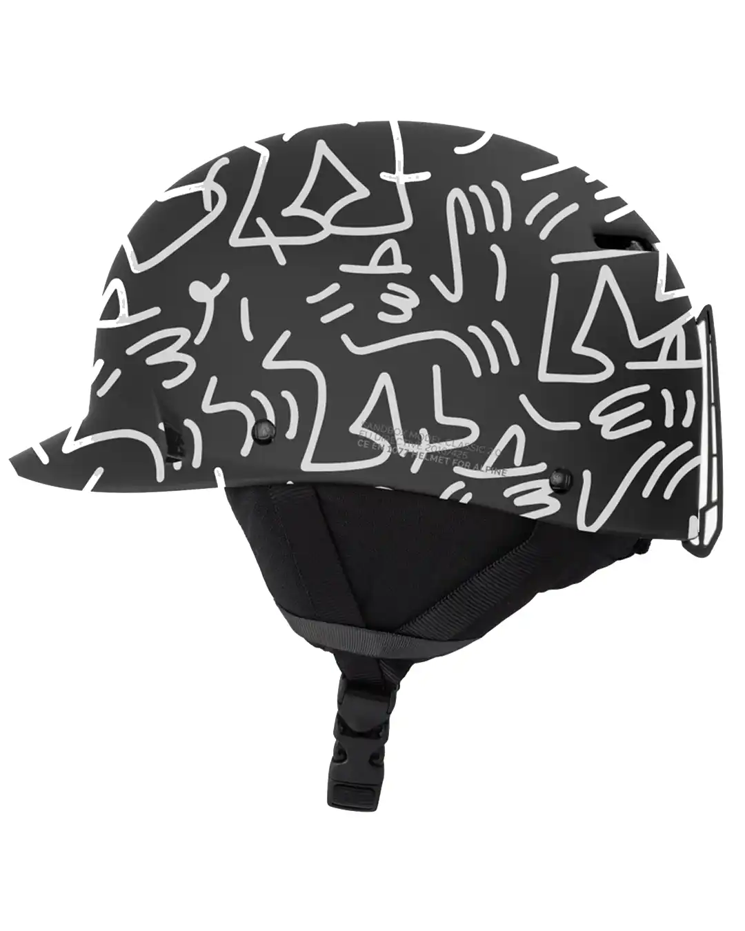 Classic 2.0 Snow Lucas Beaufort Winter Helmet - Black - Image 2