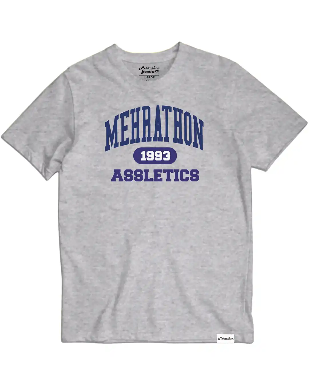 Assletics T-Shirt - Heather Grey