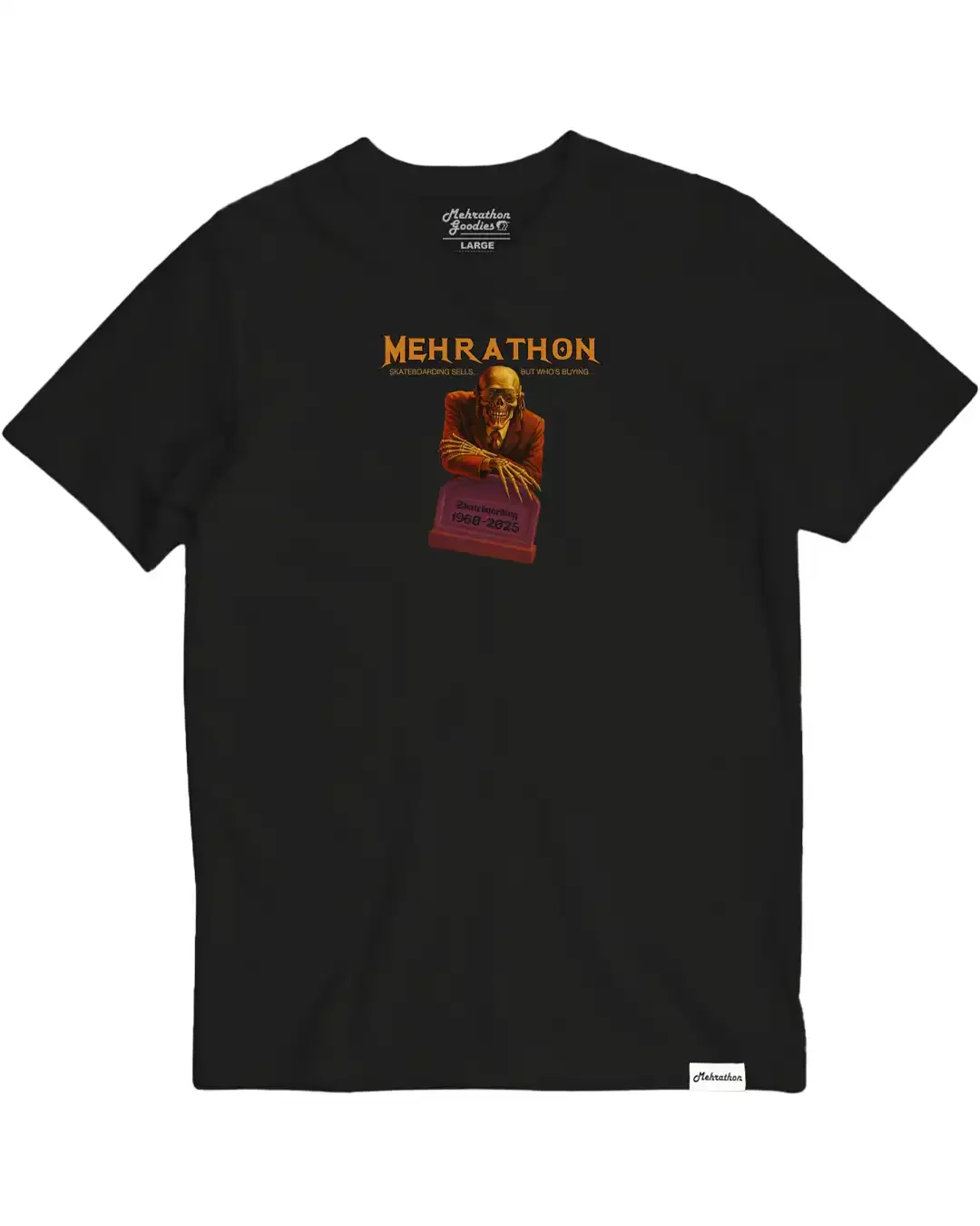 Skating Is Dead T-Shirt - Black