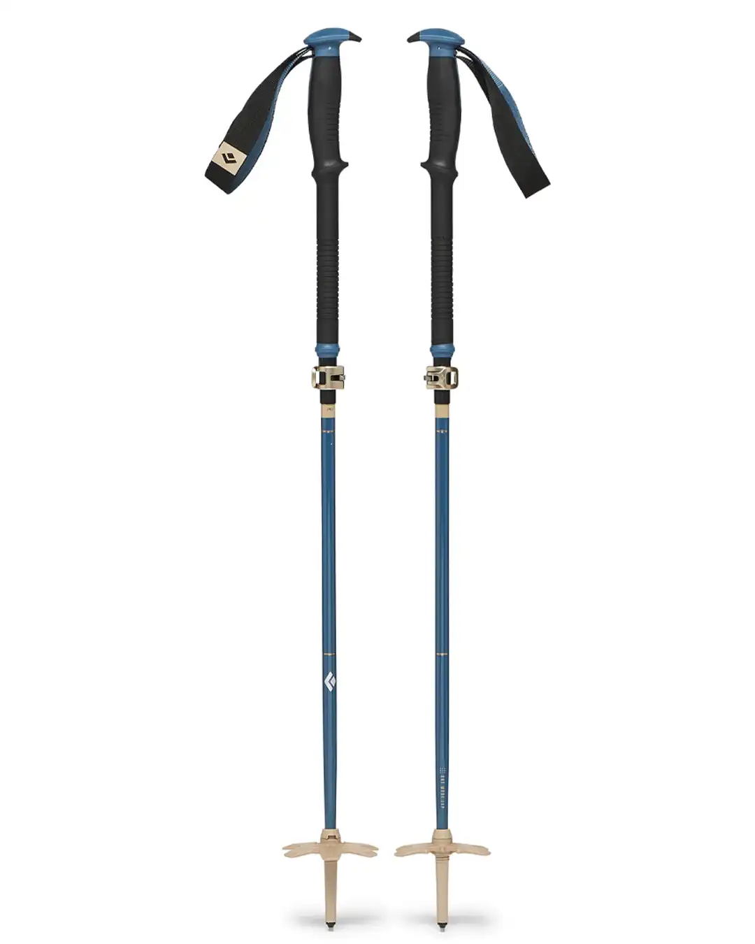 Traverse Compactor Splitboarding Poles - Creek Blue - Image 4