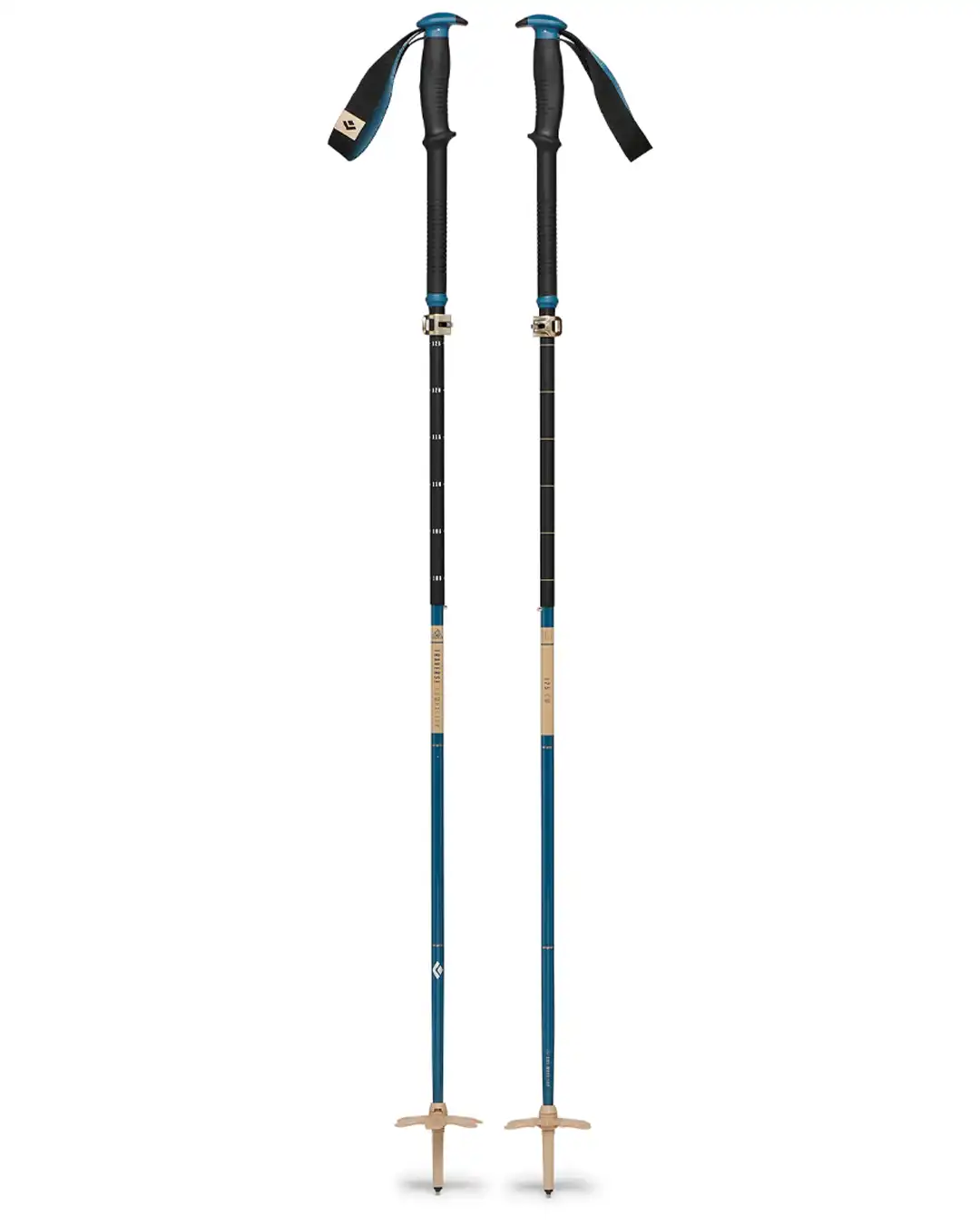 Traverse Compactor Splitboarding Poles - Creek Blue - Image 5