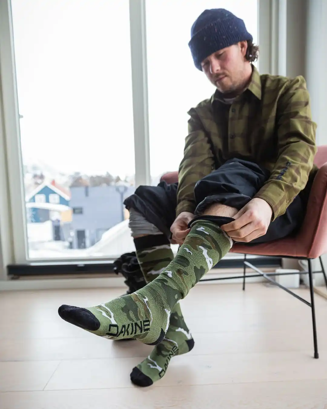 Freeride Thermal Socks - Vintage Camo - Image 2