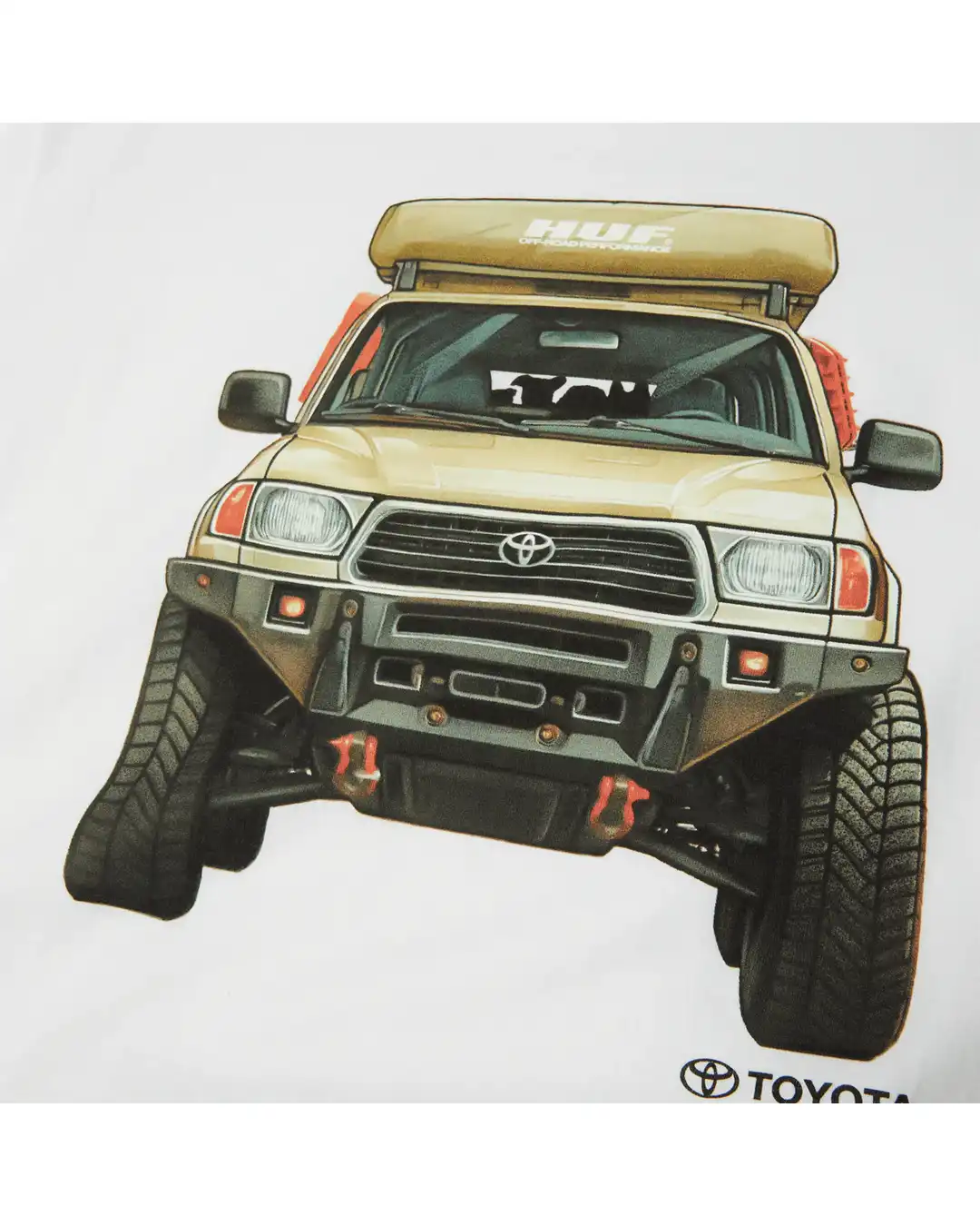 Toyota Th 4 Runner T-Shirt - White - Image 3