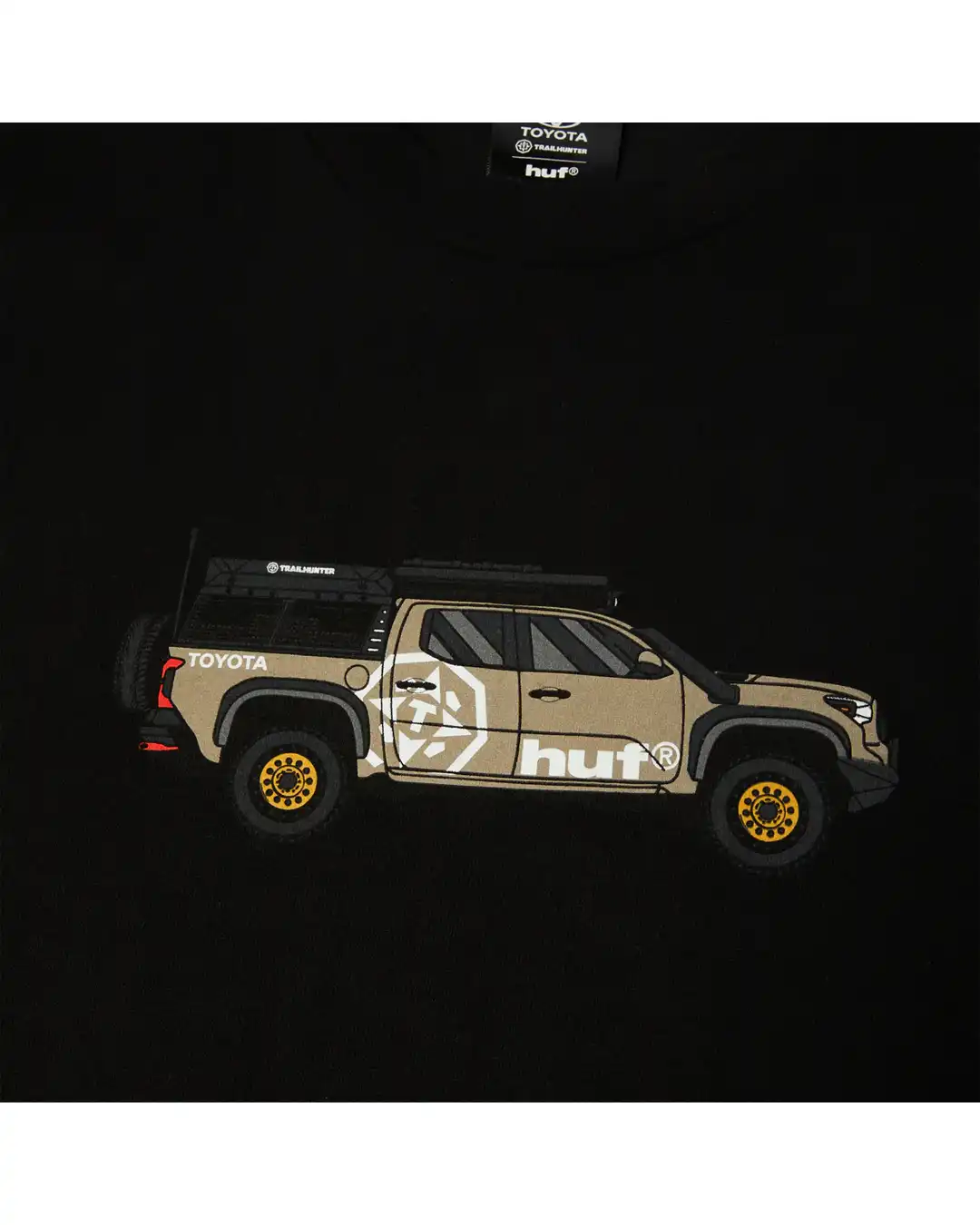 Toyota Th Tacoma T-Shirt - Black - Image 3
