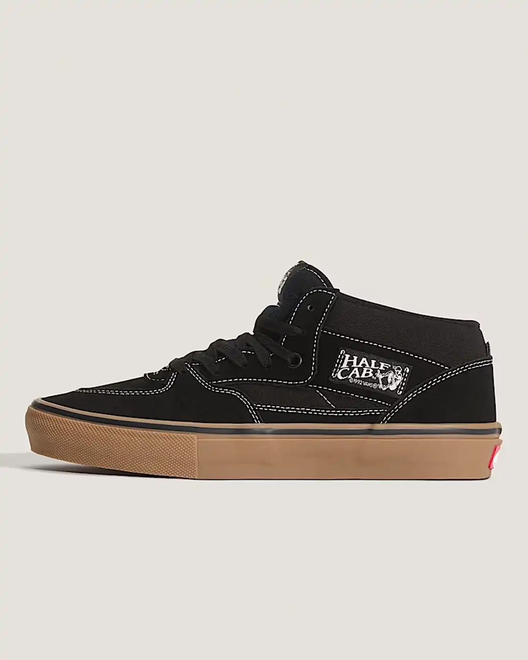 Skate Half Cab Shoes - Black/Gum/White - Image 2