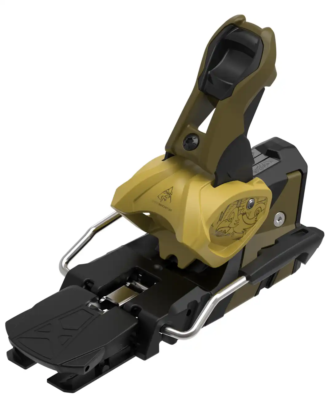 Strive 16 Mn Bent Chetler Ski Bindings - Sunbeam 2027 - Image 3