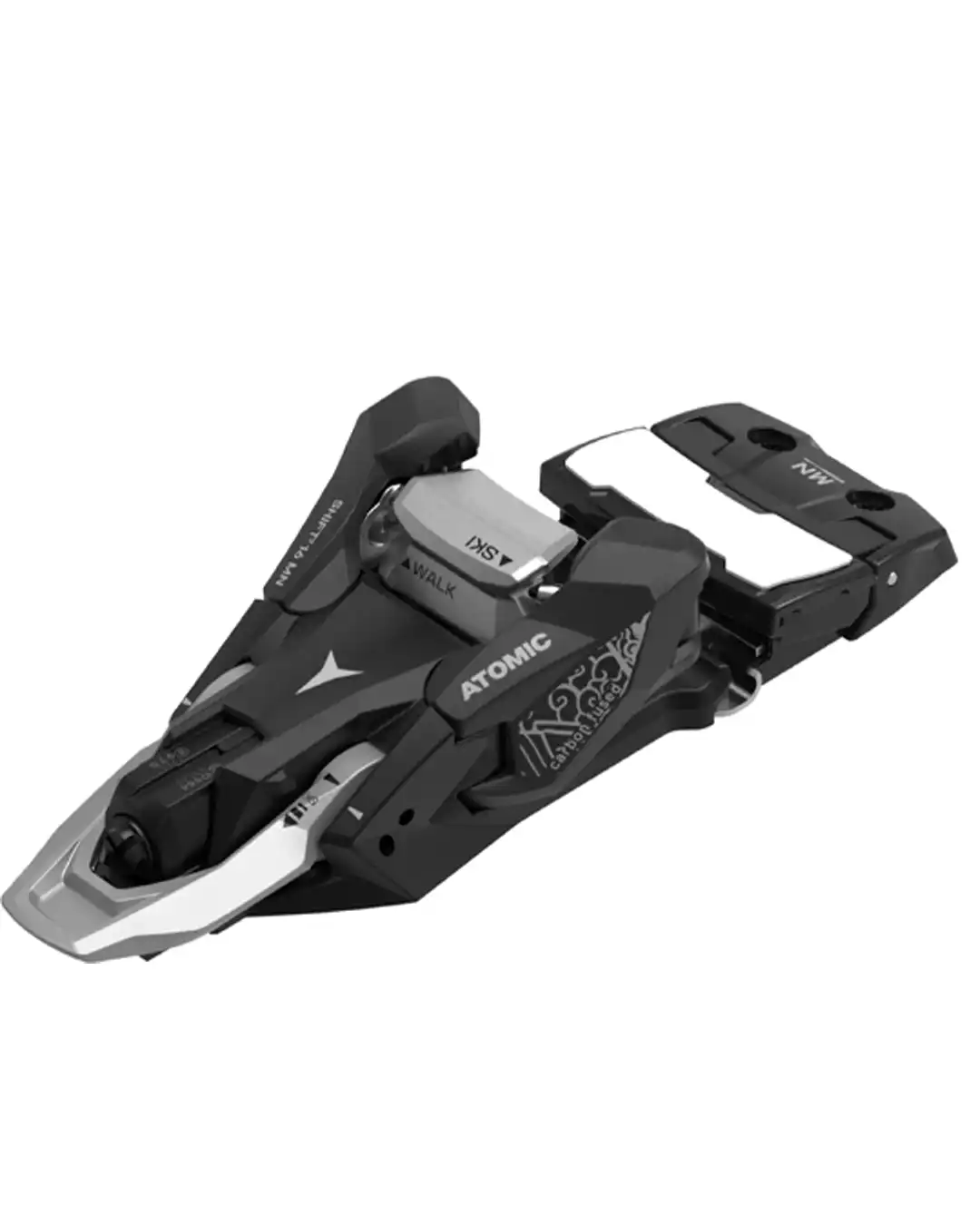Shift² 16 Mn Bent Chetler Ski Bindings - Black/Silver 2027 - Image 2