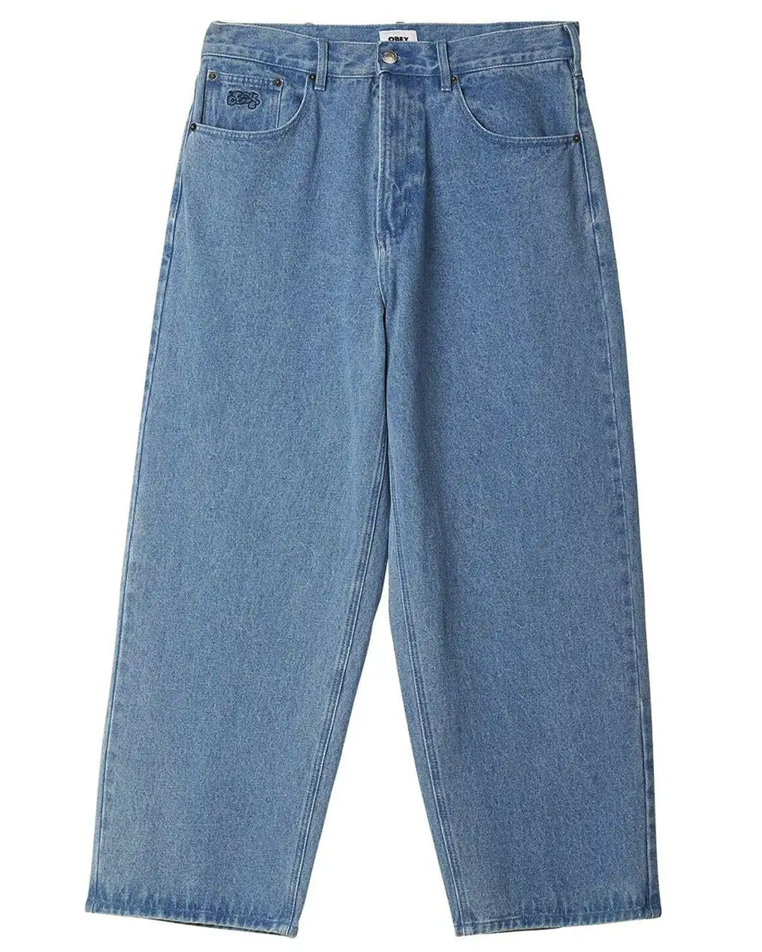 Bigwig Baggy Denim Jeans - Light Indigo Classic