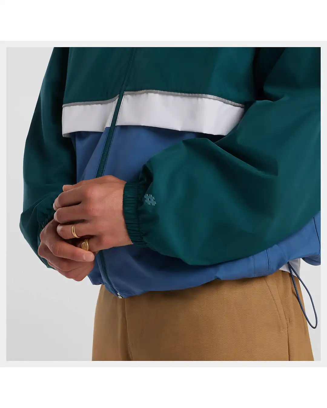 Numeric Archive Jacket - Green/Blue - Image 6