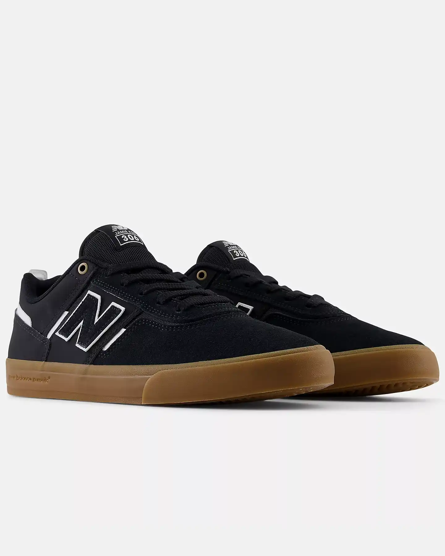 Numeric 306 Jamie Foy Shoes - Black/Gum - Image 2