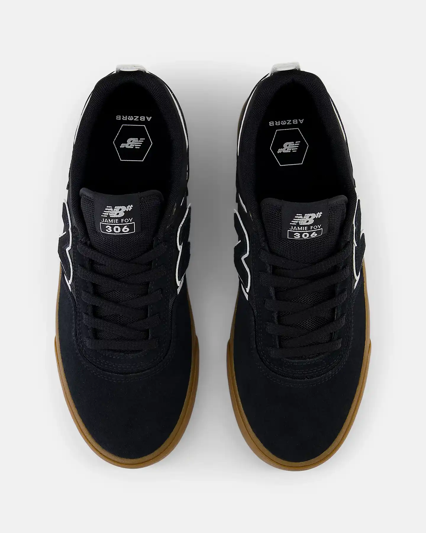 Numeric 306 Jamie Foy Shoes - Black/Gum - Image 4