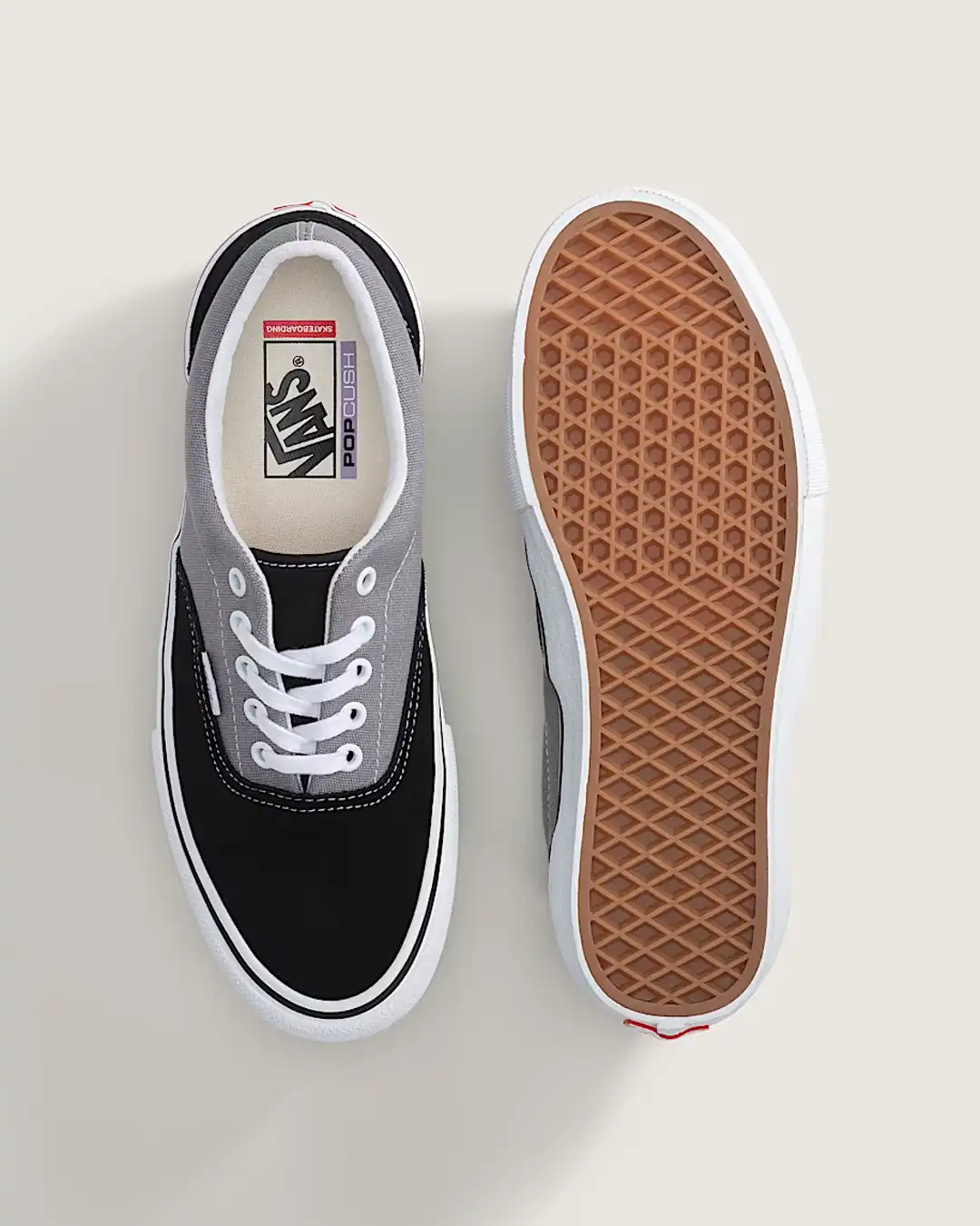 Skate Era Shoes - Black/Gray - Image 3